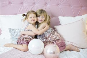 Sesja dziecięca w świątecznym klimacie