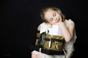 Sesja dziecięca w świątecznym klimacie