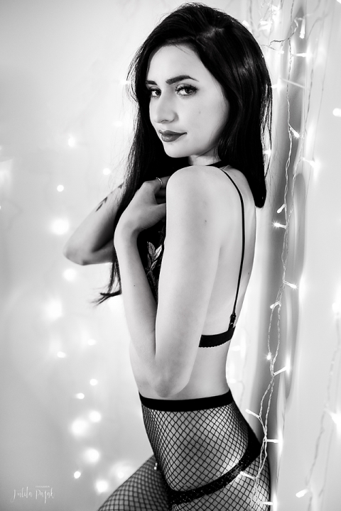 Buduar w świątecznej stylizacji