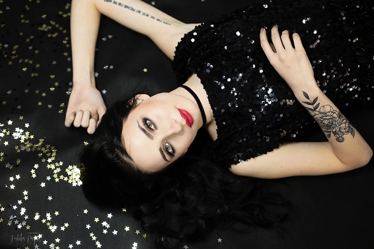 Buduar w świątecznej stylizacji