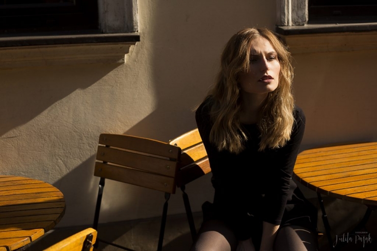 Sesja plenerowa w mieście