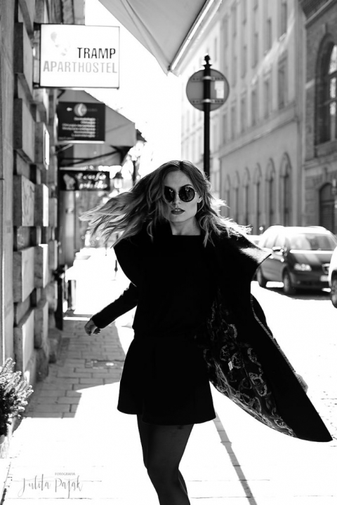 Sesja plenerowa w mieście