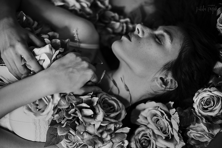 zmysłowa sesja zdjęciowa