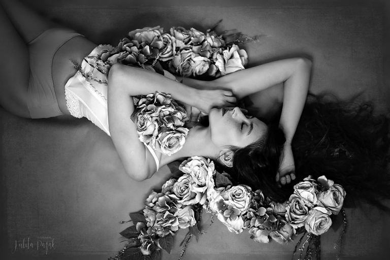 zmysłowa sesja zdjęciowa